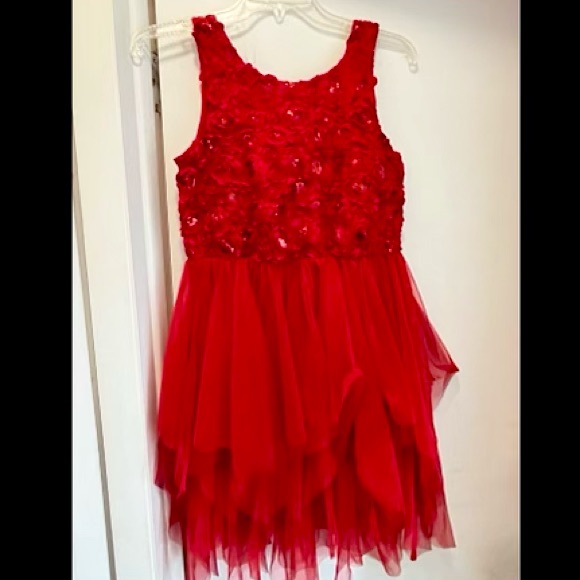 Red Christmas Dres - Picture 2 of 2